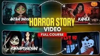 Make VIRAL AI Horror Stories in Minutes | Complete course 