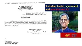 NV Ramana| 48th CJI | after 47th CJI Aravind bobde