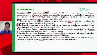 Correção da prova de informática da PMPE 2024 - Possibilidades de recursos (Instituto AOCP)