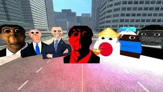 Obunga Nightmare, Angry Munci Multiverse, And Obunga Family Nextbot Gmod