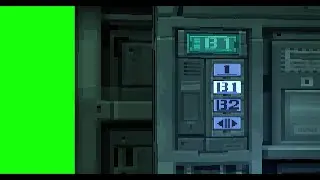 Metal Gear Solid - Elevator Green Screen