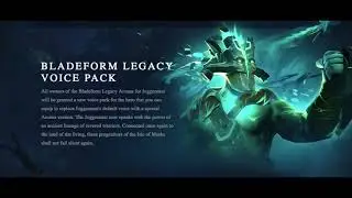 🔥 Bladeform legacy Voice Pack 🔥 Juggernaut - Dota 2 7.07 update