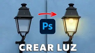 TRUCOS para crear una luz en Photoshop desde cero ¡FÁCIL Y RÁPIDO!