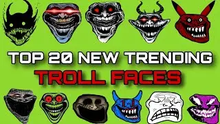 TOP 20 NEW TRENDING TROLL FACES IN GREEN SCREEN | LIOR EXPLAINER #trollface