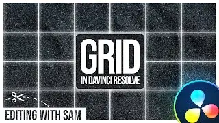 Enable GRIDS / GUIDELINES / RULERS in DaVinci Resolve 18 for Precise Editing | 2023