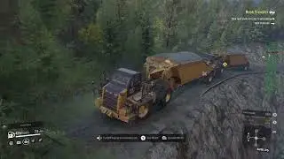 SnowRunner - Green Valley - Efficient rock transport.