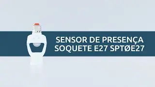 Sensor de Presença Soquete E27 - SPT0E27