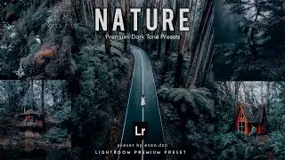 Tutorial Edit Foto Ala Fotografer | DARK NATURE | LIGHTROOM TUTORIAL