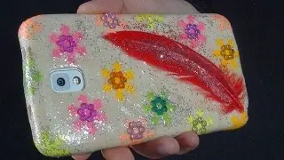 Soğuk Silikonla, Telefon Kılıfı Nasıl Yapılır - DIY Phonecase