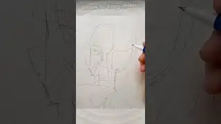 Drawing Ayaka from game Genshin Impact #drawsoeasyanime #shorts #genshinimpact #ayaka #tutorial