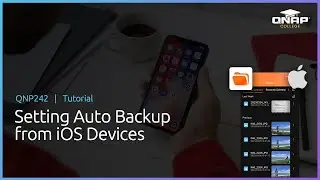 QNP242 Setting-Photo Backups from iOS Devices