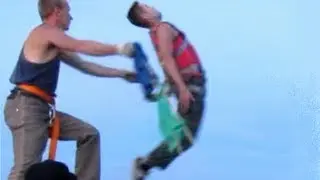 RopeJumping. 22 м. Овербах (гейнер) (Overbah). 49 прыжок