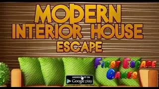 Modern Interior House Escape Walkthrough - FirstEscapeGames