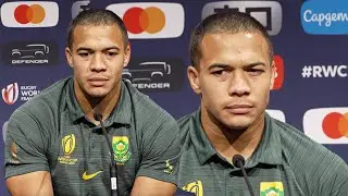 Cheslin Kolbe speaks on covering scrum half for the Springboks in the Rugby World Cup final