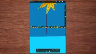 How to draw and animate water drops in Procreate 