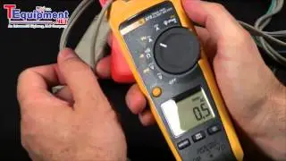 How To Measure Current On A Power Cord with the Fluke 375