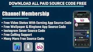 Download All Paid Source Code Free || Channel Membership || Free Source Code