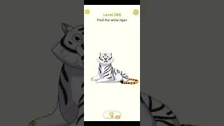 Delete Puzzle Level 384: Find the white Tiger
