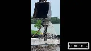 Able Dewatering - Pond Dewatering at the RP Funding Center in Lakeland, Florida