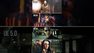Unreal Engine 3.0 vs 4.0 vs 5.0 vs 5.6 