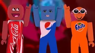 COCA vs PEPSI vs FANTA no TOWER! 😂 - Roblox