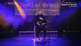 Chronis Taxidis tabla solo personal performance in Germany 🇩🇪🎼
