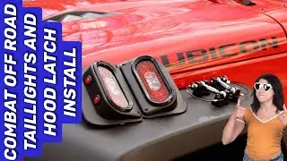 COMBAT OFF ROAD  HOOD LATCHES AND TAIL LIGHTS