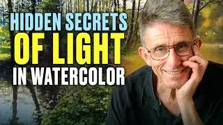 Breathtaking Watercolor Landscape by Legendary British Artist | Joe Dowden's Watercolor Tips