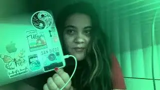 ASMR tapping in laptop whisper ramble