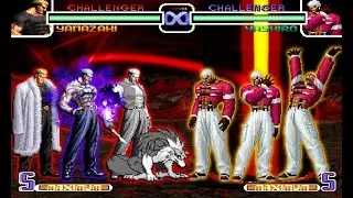 KOF 2002 Yamazaki Team Vs Orochi Yashiro Team