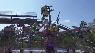 Alton Towers   Retro Squad   Spin Jam