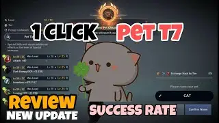 Black Desert Mobile : GACHA TIME !! 49x NEW HADUM LUCKY SHOP !! NEW UPDATE LUCKY LUCKY PET T7 !!