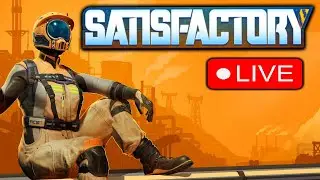 Satisfactory 1.0 LIVE - Building & Logistics (700+ Hour Save)