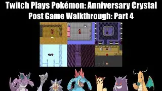 TTP Anniversary Crystal: Kanto Post Game - Part 4 (Legendary Birds/Dogs & New Gym Puzzles) #romhack