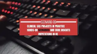 Clinical SAS Projects in Practice: Hands-On Scenarios and Code Insights-05 Imputations in AE