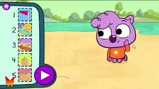 Step it Out Built a Sand Castle Work it Out Wombat Games 8
