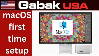 setting up mac studio for the first time mac os