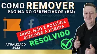 Como EXCLUIR ou REMOVER Página no Gerenciador De Negócios Do Facebook - Atualizado 2023