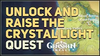 Unlock and Raise the Crystal Light Genshin Impact