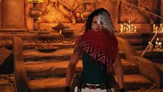 Street Fighter 6 | Talk to Kalima at the base on Mount Vashal (Night) | 14-4 Thr Mountain Hideout