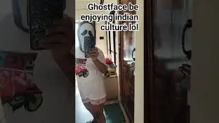 im spending mah Holi with ghostyyy-HAPPY HOLI BTW #music#bollywoodsongs #shortvideo#ghostface#SCREAM