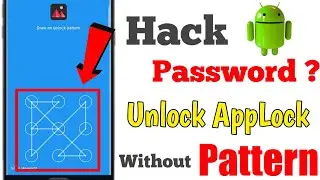 How to Open Locked Apps Without Password || password unlock