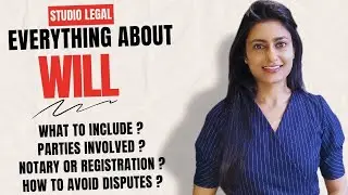 Know everything about making a WILL #will #property #registration #notaryservices