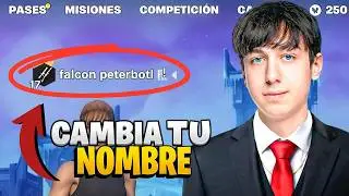 Como Ponerte el NOMBRE que QUIERAS en Fortnite (Aunque Esté Usado)
