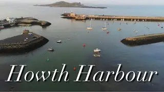 Howth Harbour, Howth Head Peak & Ireland’s Eye | County Dublin | Ireland | 4K Aerial Film