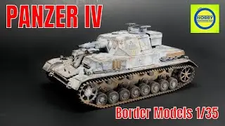 Building the Border Models Panzer IV ausf f1 [ how to tutorial: white wash winter camo]