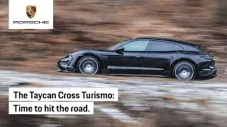 The Camouflaged Taycan Cross Turismo Hits the Road