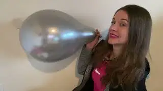blowing up balloons by mouth | latex sound