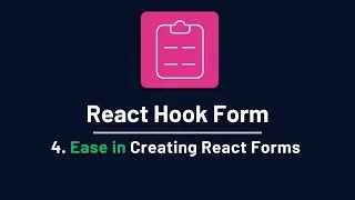 React Hook Form - 4. Quick Demo of RHF