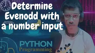 Program to determine EVENED with a number input